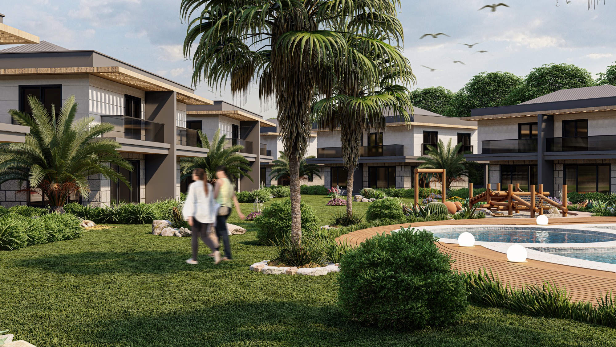 Novara Sapanca villa renderı